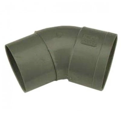 Bocht 45º 1xlijmmof HWA PVC 70mm