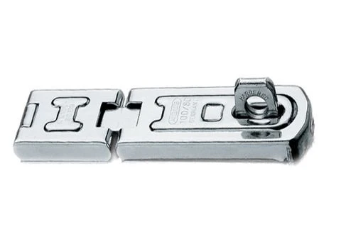 Abus kistoverval verzinkt staal zilver 12,7×2,7cm