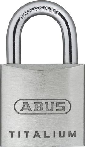 Abus cilinderhangslot 64TI/20 2KA aluminium 20×19,5x10mm 2st