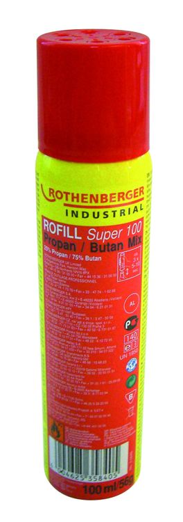 Rothenberger Rofill Super 100 gasnavulling 100ml