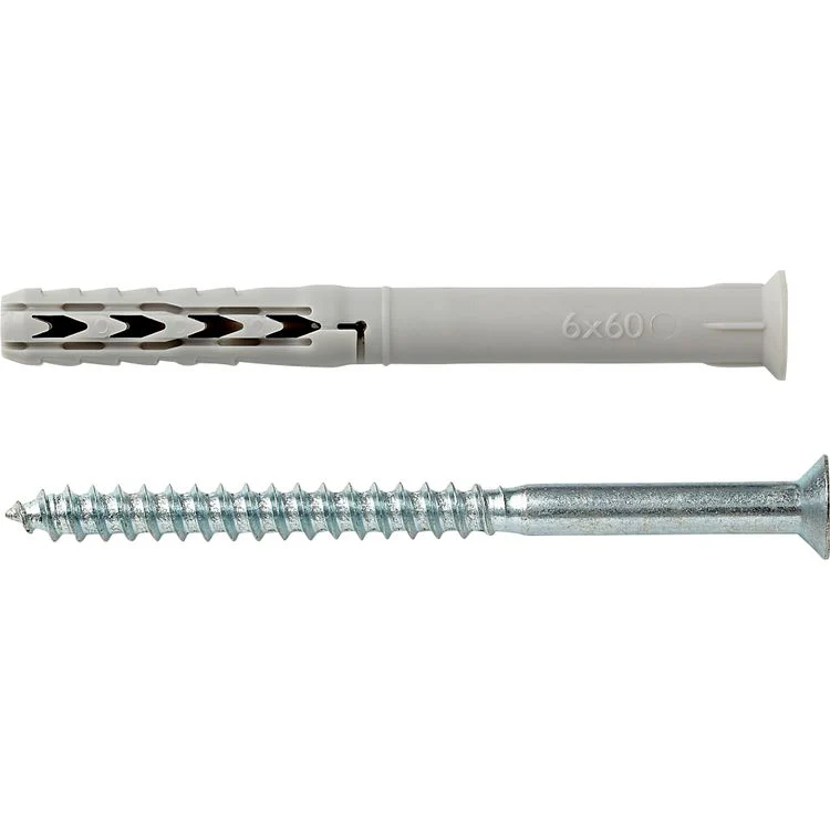 Fischer SXR kozijnplug PZ2 nylon 6x60mm 8st