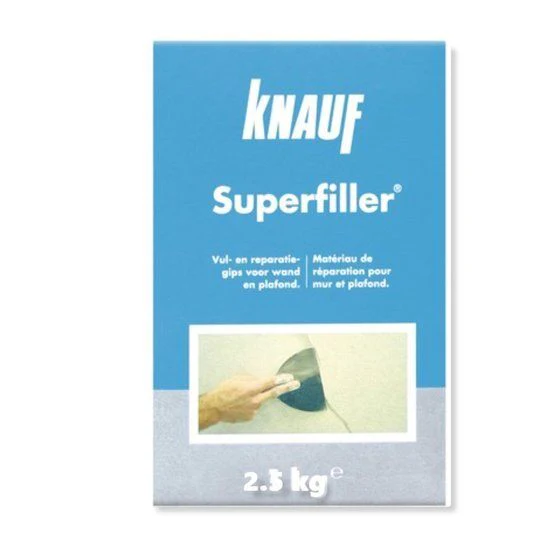Knauf vul- en reparatiegips wit 2,5kg