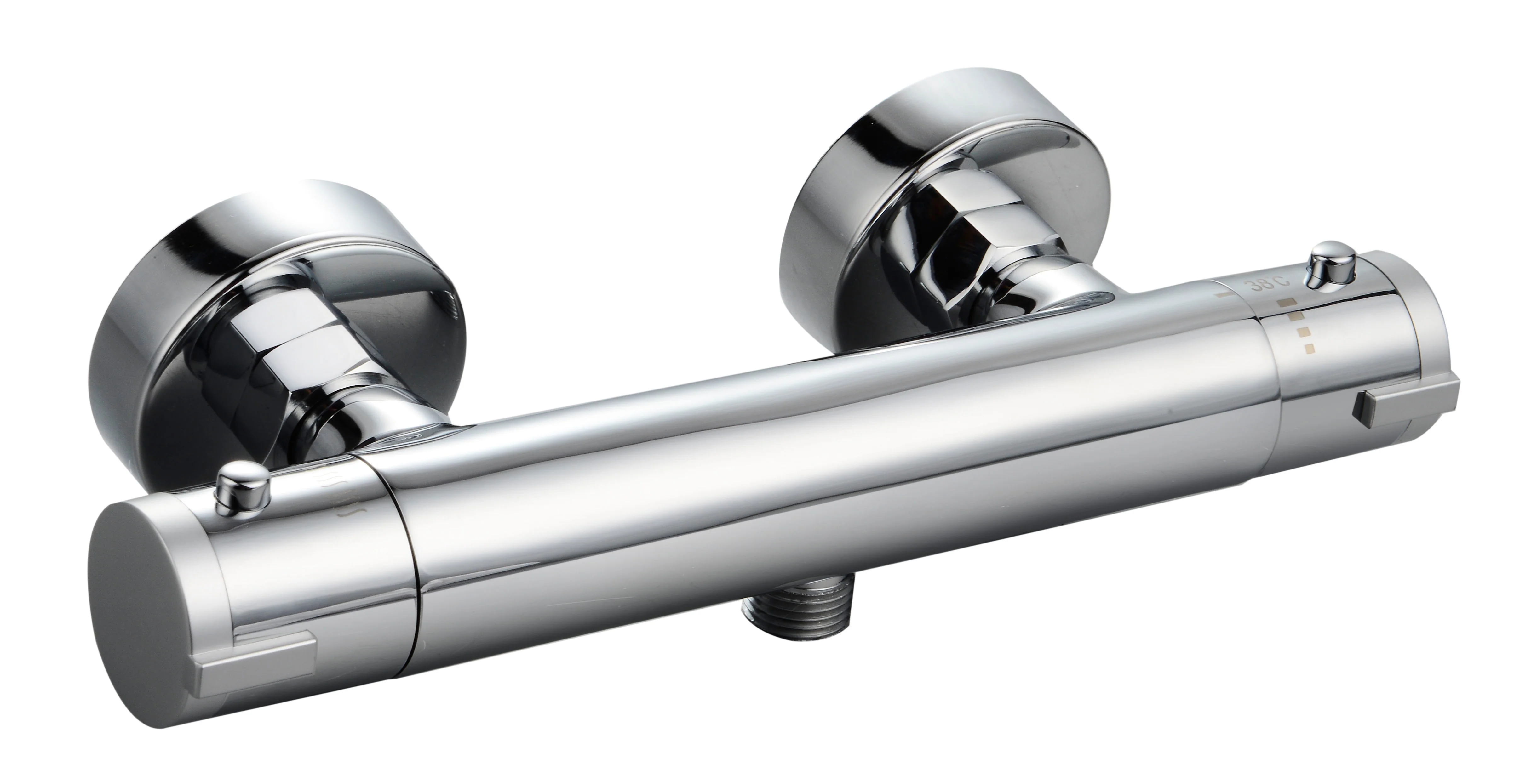 Schutte London thermostaatkraan douche chroom 15cm