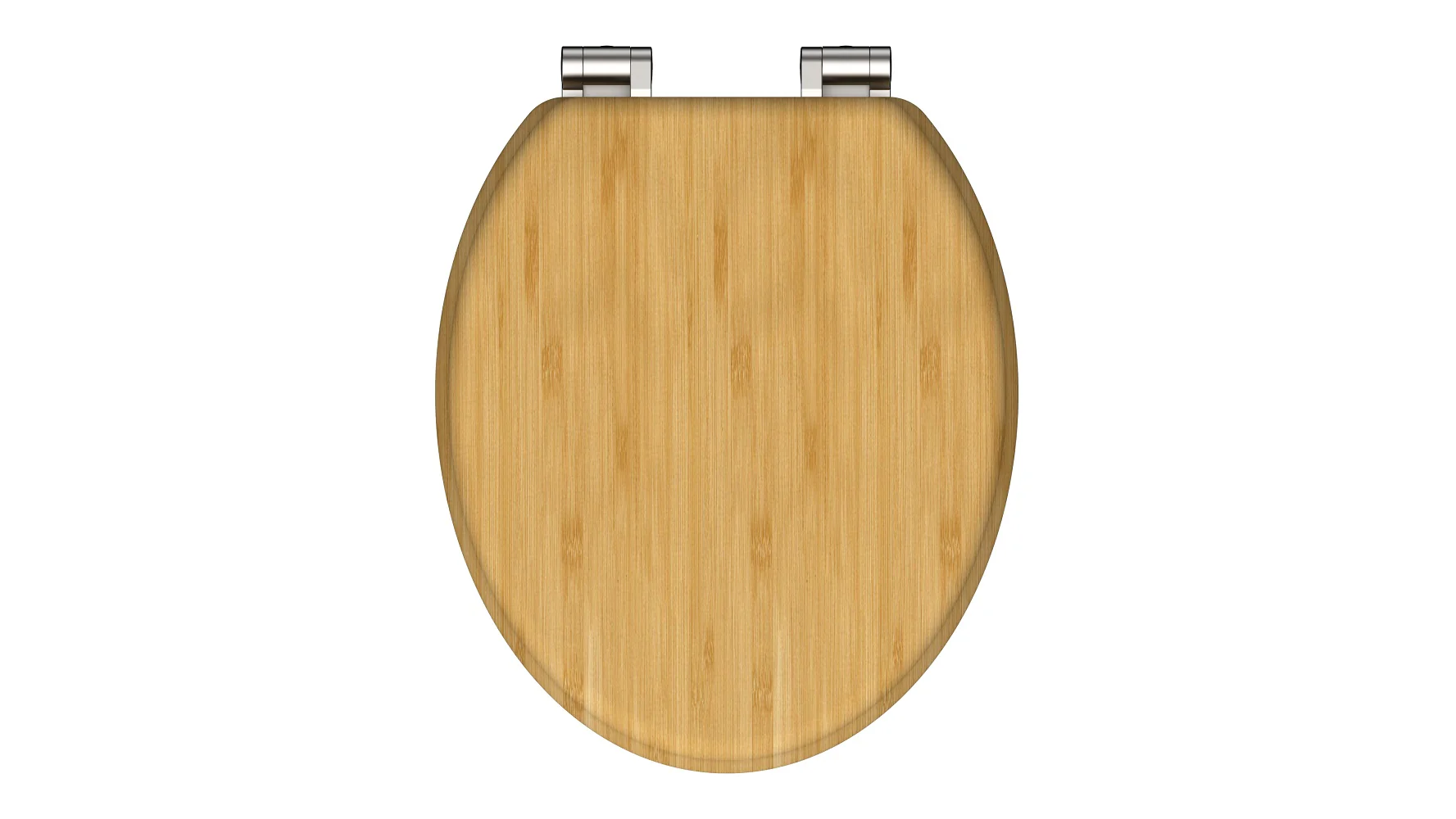 Schutte 81101 WC-bril bamboe bruin met softclose