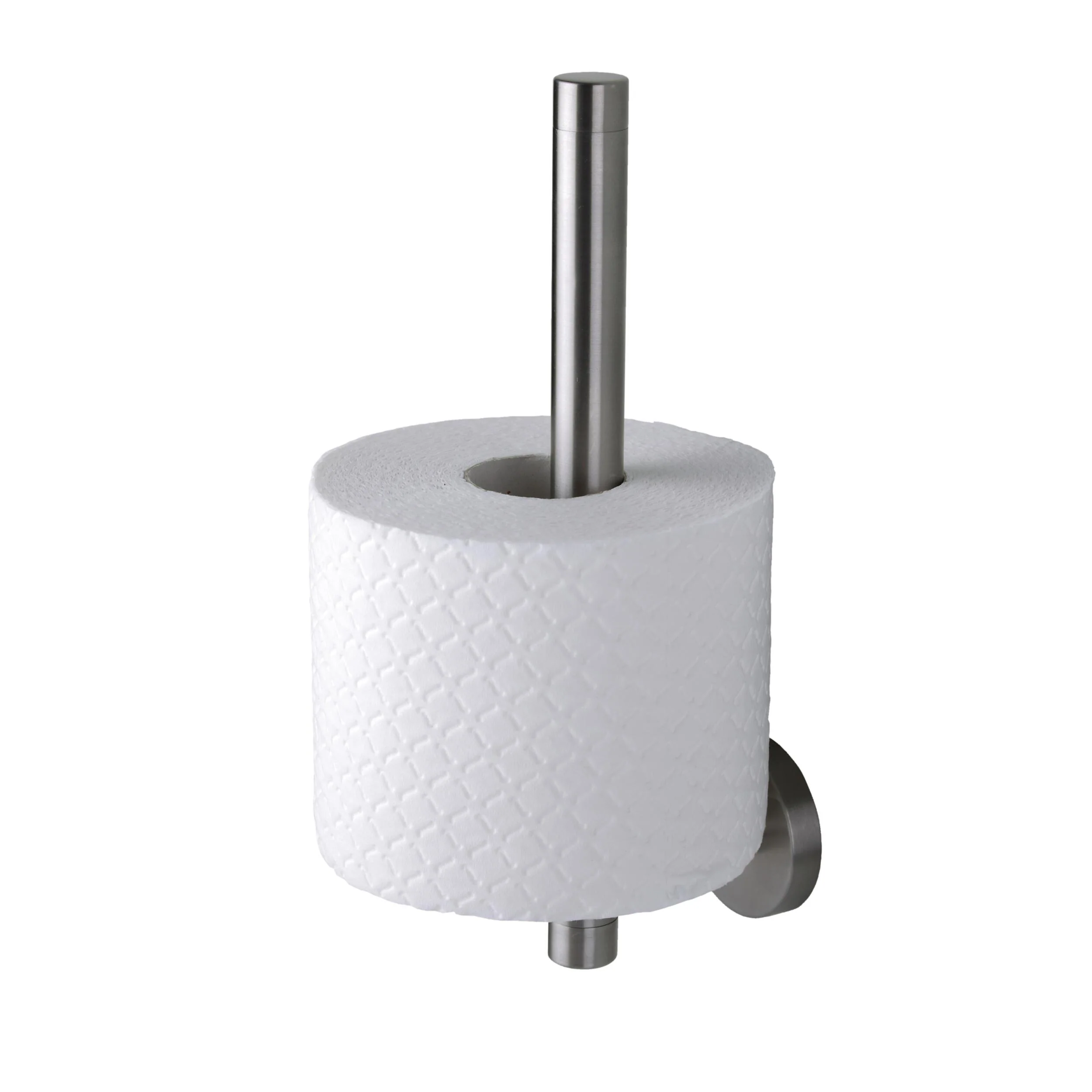 Tiger Boston toiletrolhouder RVS geborsteld enkel rechthoek