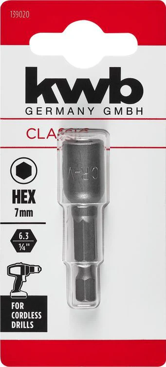 KWB bit dop HEX 7