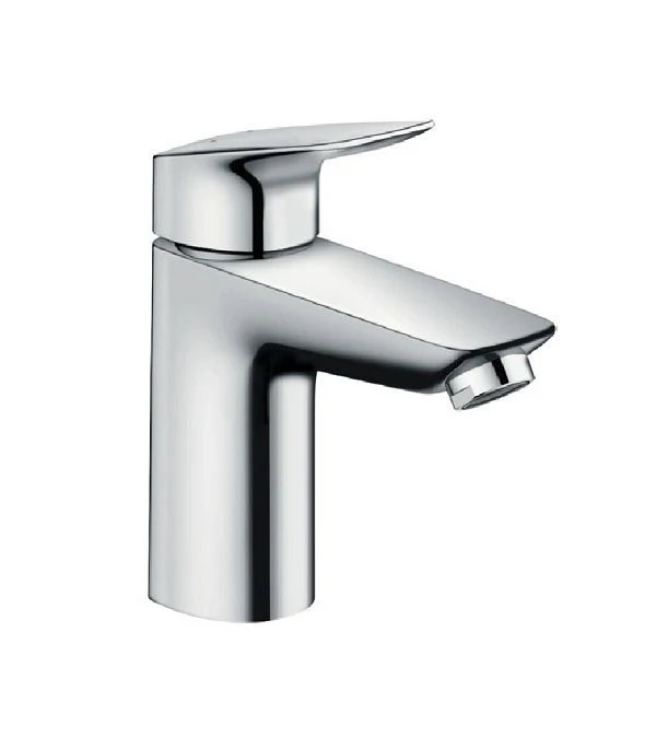 Hansgrohe MyCube L wastafelkraan chroom met hendel