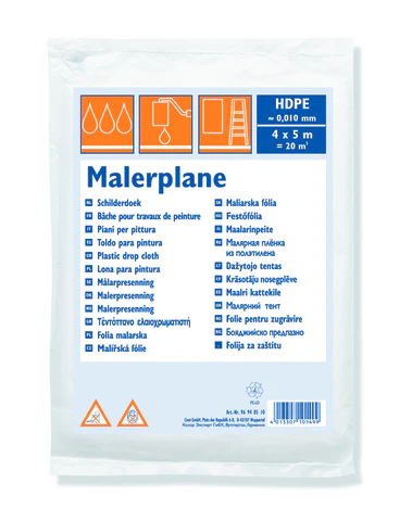 Color Expert afdekfolie transparant medium 4x5m