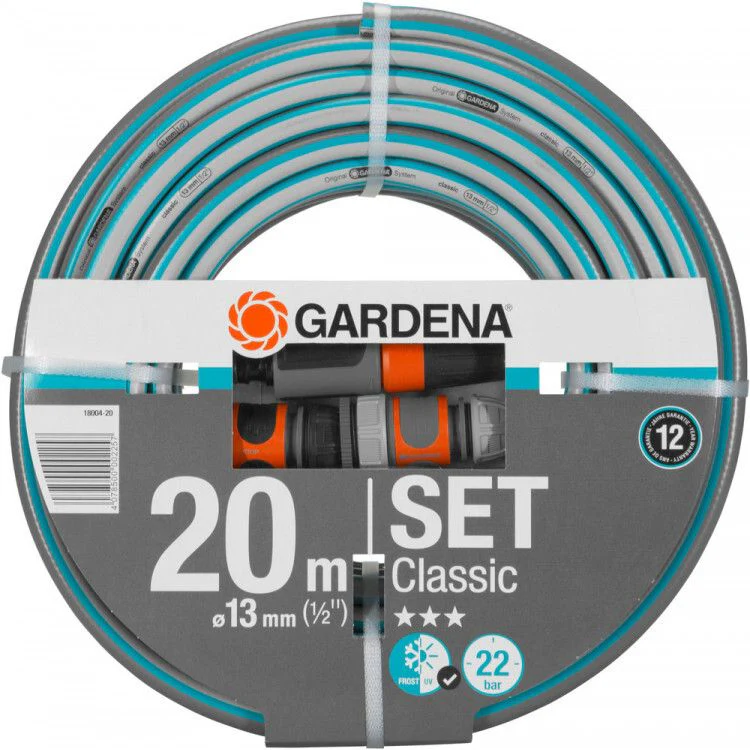 Gardena Classic tuinslangset 13mm-1/2″ 20m 6-dlg