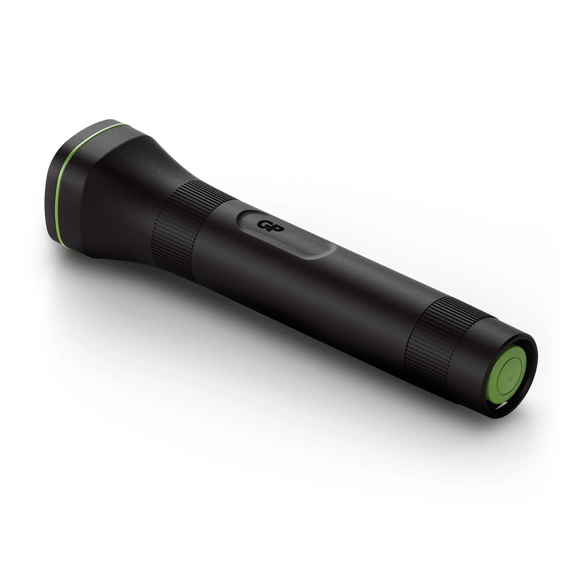 GP C107 LED zaklamp plastic zwart