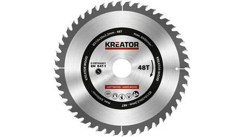 Kreator cirkelzaagblad 48T 210mm