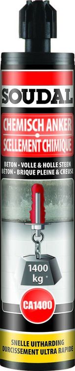 Soudal chemisch anker CA1400 280 ml