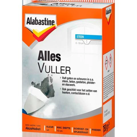 Alabastine allesvuller wit 750gr