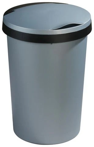 Sunware afvalbak Twinga grijs 45L