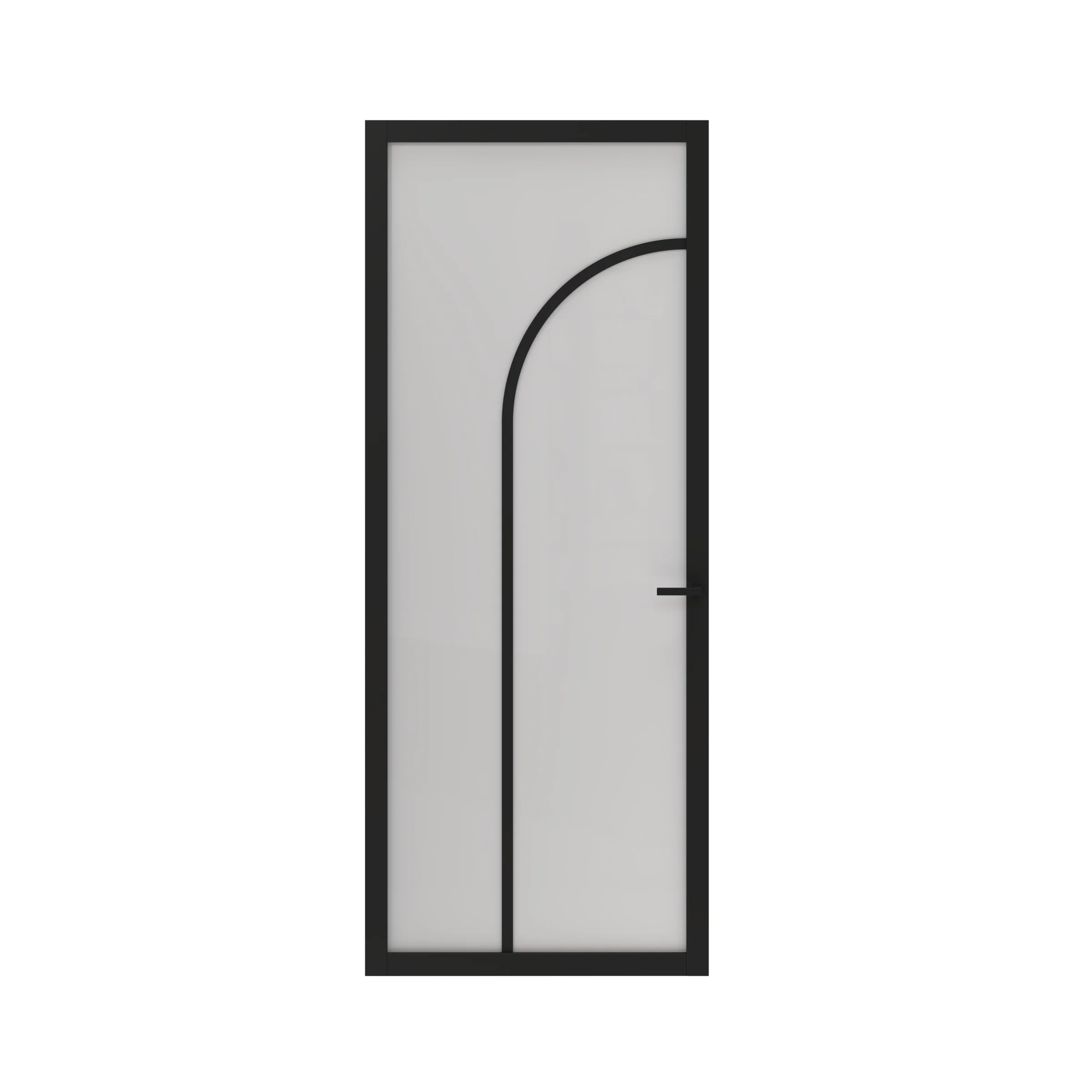 CanDo Elegant Flow binnendeur ELG2-1D02 zwart
