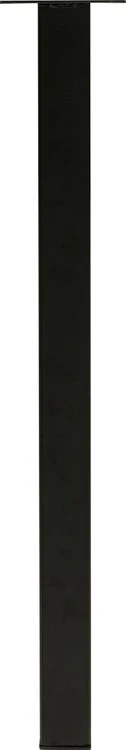 Meubelpoot Carre vierkant metaal zwart 5x5x72cm