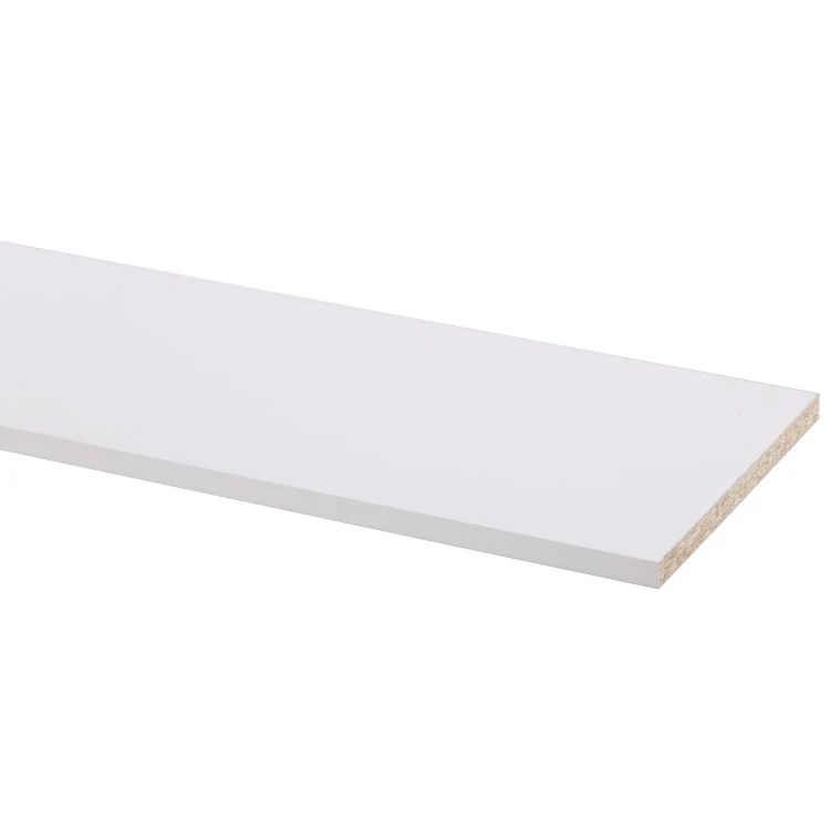Meubelpaneel spaanplaat 2-zijdige wit 18mm 1,8x25x305cm