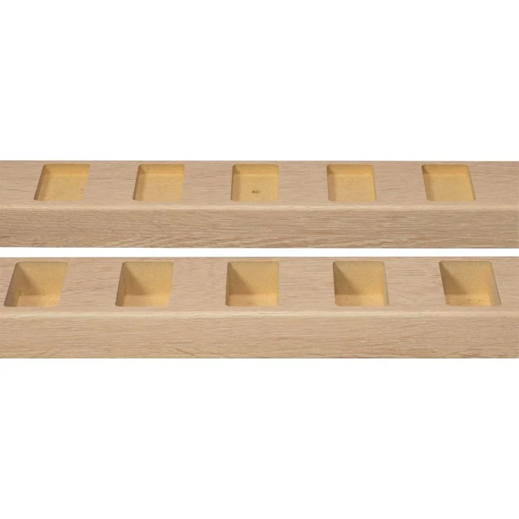 CanDo roomdivider profiel recht MDF natuur eiken 100×6,5×5,7cm