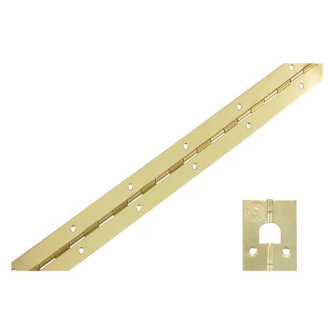 Pianoscharnier vermessingd 3,2x175cm