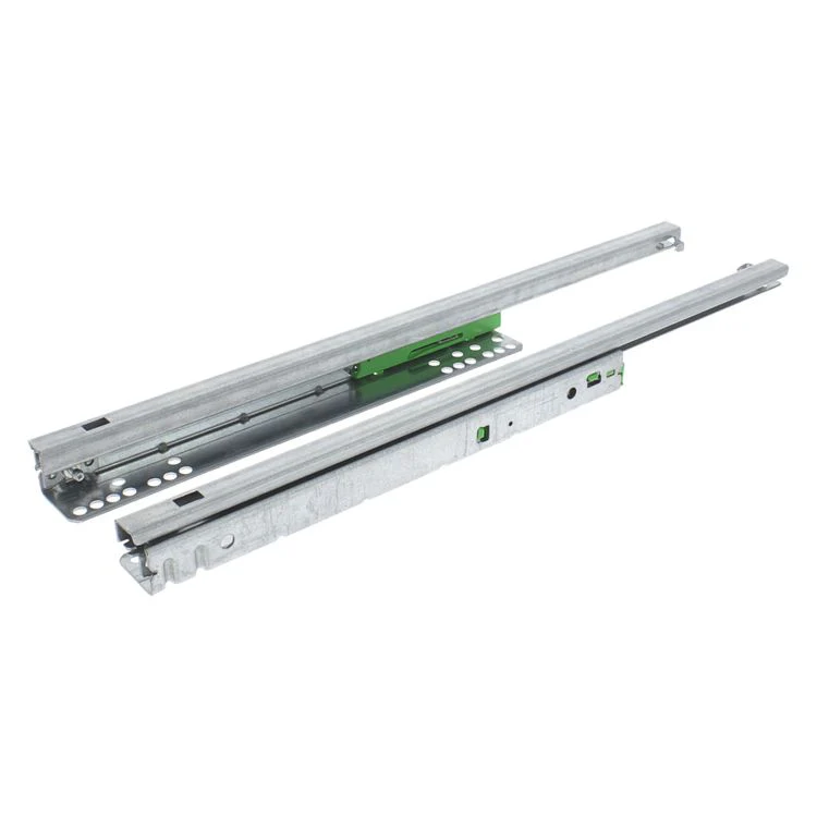 Ladegeleider push to open chroom 55cm 2st