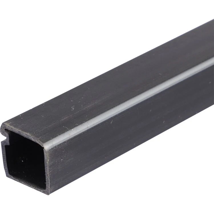 Dotara leidinglijst zwart zelfklevend 10x10mm 2m