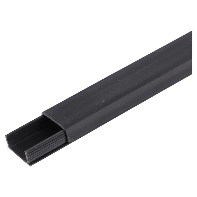Dotara leidinglijst zwart zelfklevend 12x7mm 2m