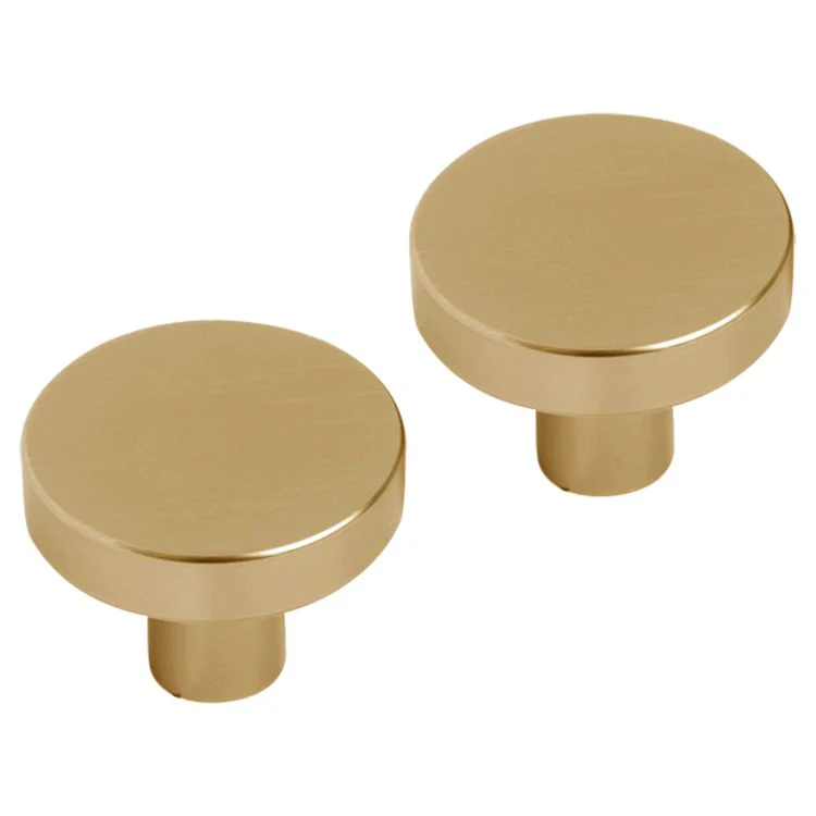 Differnz Amsterdam knop aluminium goud 30mm 2st