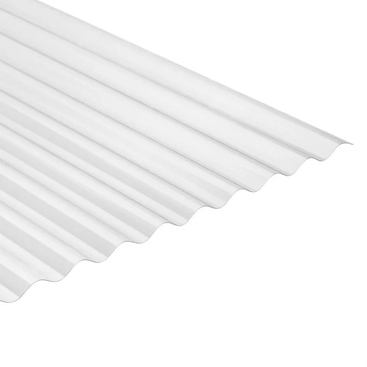 Golfplaat PVC 76/18 helder 90x244cm