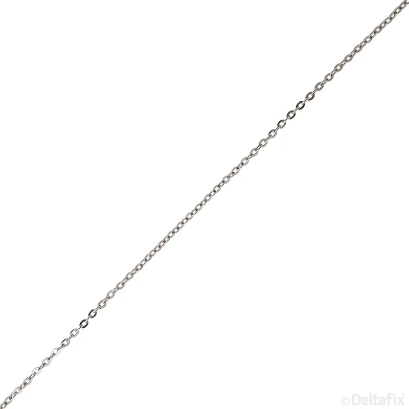 Deltafix forcaketting 1mm vernikkeld metaal per meter
