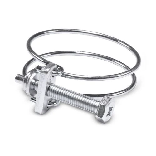Deltafix draadslangklem met schroef verzinkt ⌀ 15mm-⌀ 18mm 2st