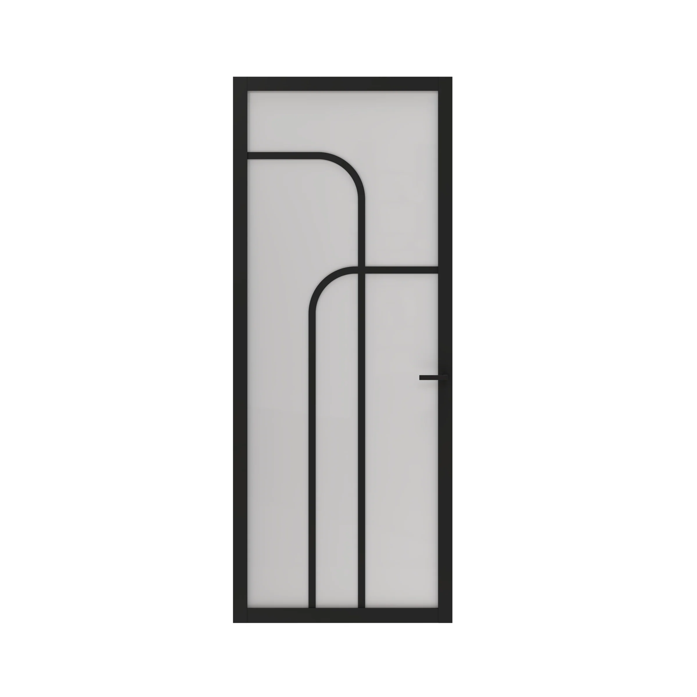 CanDo Elegant Flow binnendeur ELG2-1D05 zwart