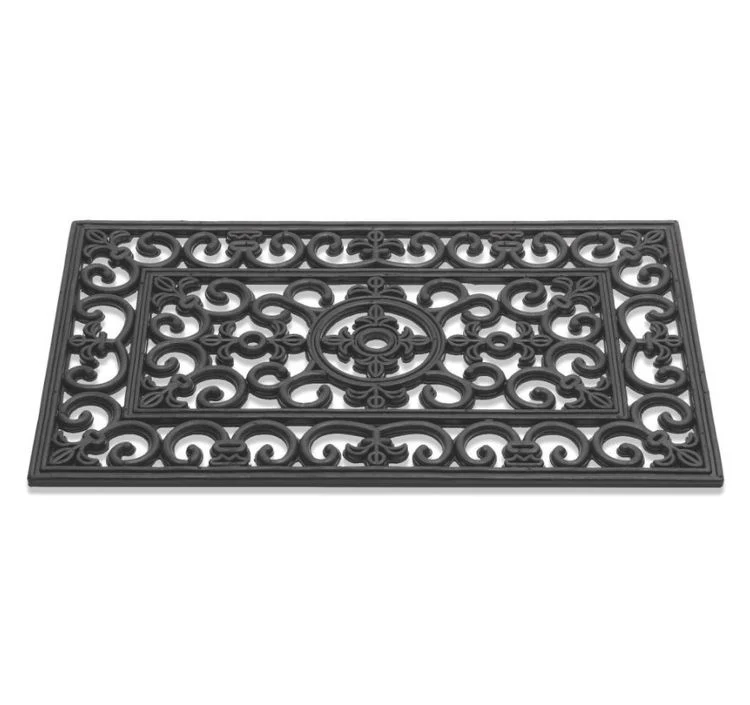 Hamat schoonloopmat Outdoor zwart 45×75 cm
