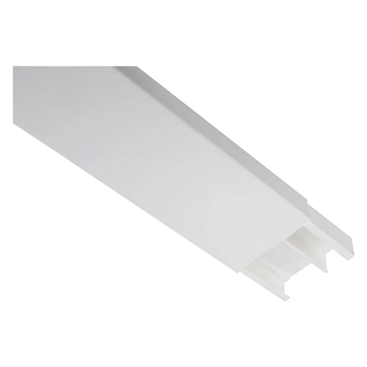 Attema K40 leidinglijst met clips wit 2m