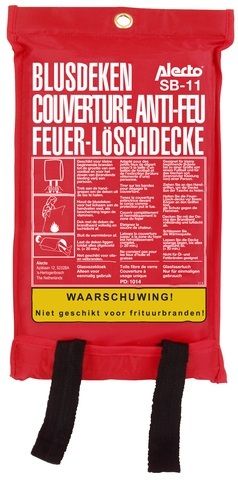 Alecto blusdeken 100x100cm