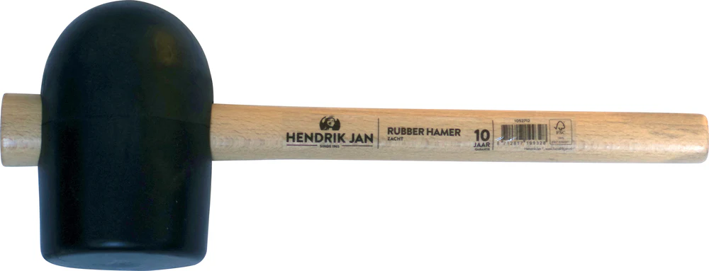 Hendrik Jan rubberhamer zacht nr.4