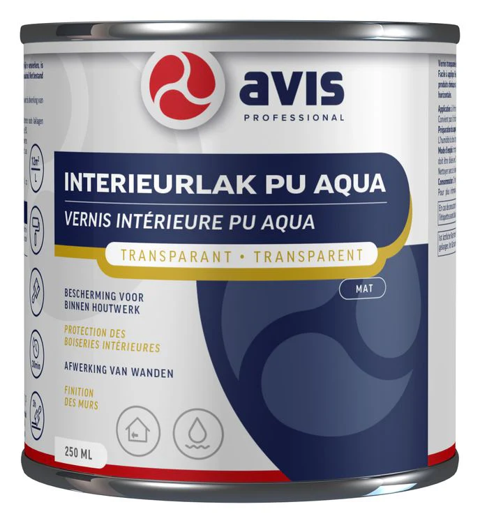 Avis Aqua lak mat blank 250ml