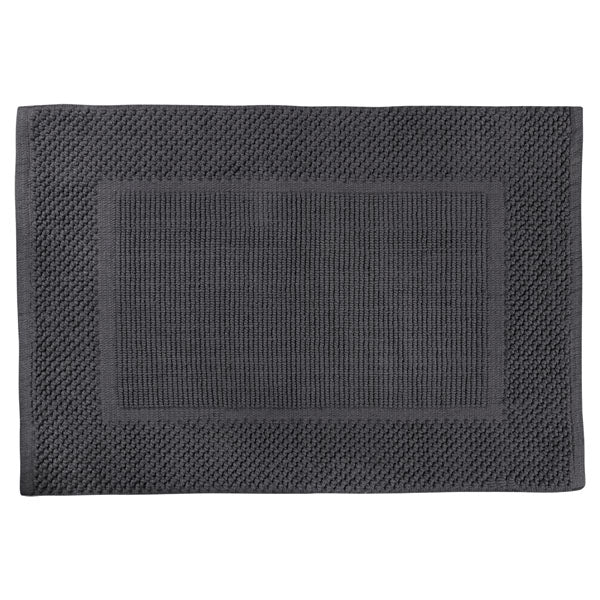 Differnz badmat Basics donkergrijs 50x80cm