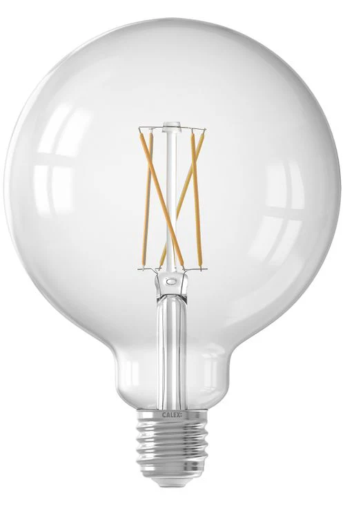 Calex Smart LED filament globe E14 7,5W helder