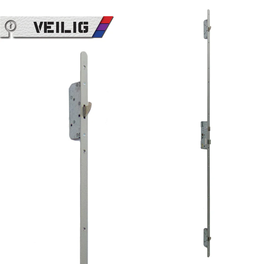 Veilig meerpuntssluiting krukbediend SKG*** PKVW zilver 55mm