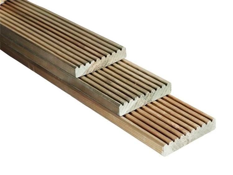 Vlonderplank celfix naaldhout geprofileerd 2-zijdig 2,8×14,5x360cm
