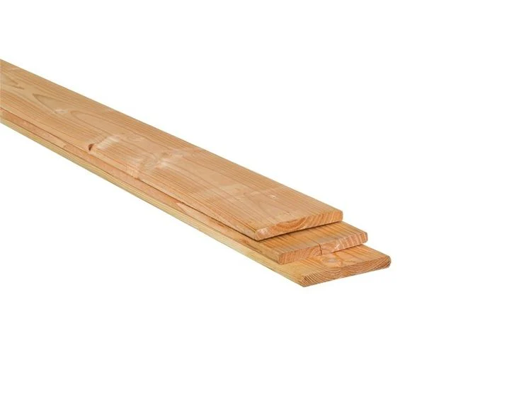 Plank geschaafd onbehandeld lariks-douglas 1,6×14,5x180cm