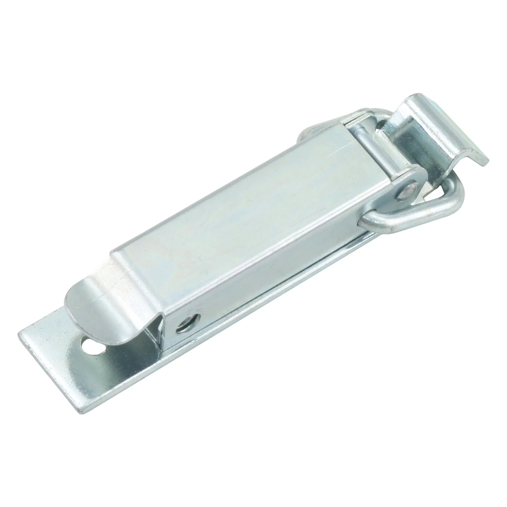 Eierkistsluiting verzinkt staal zilver 3×6,5x2cm