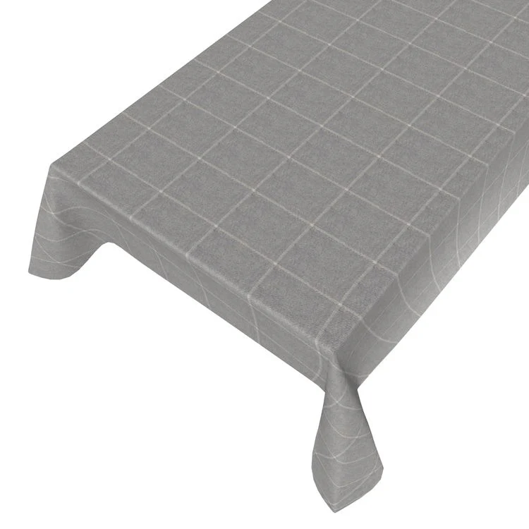 Dylan tafelkleed effen antraciet 140cm per meter