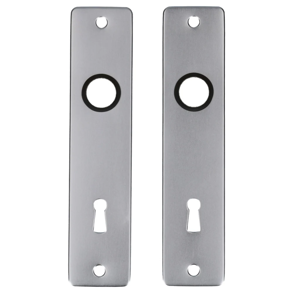 S2 BBW180/41H binnendeurschild SL75 sleutelgat naturel aluminium