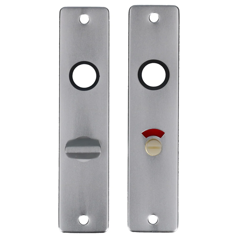 S2 BBW180/41H binnendeurschild WC5/57 sleutelgat naturel aluminium
