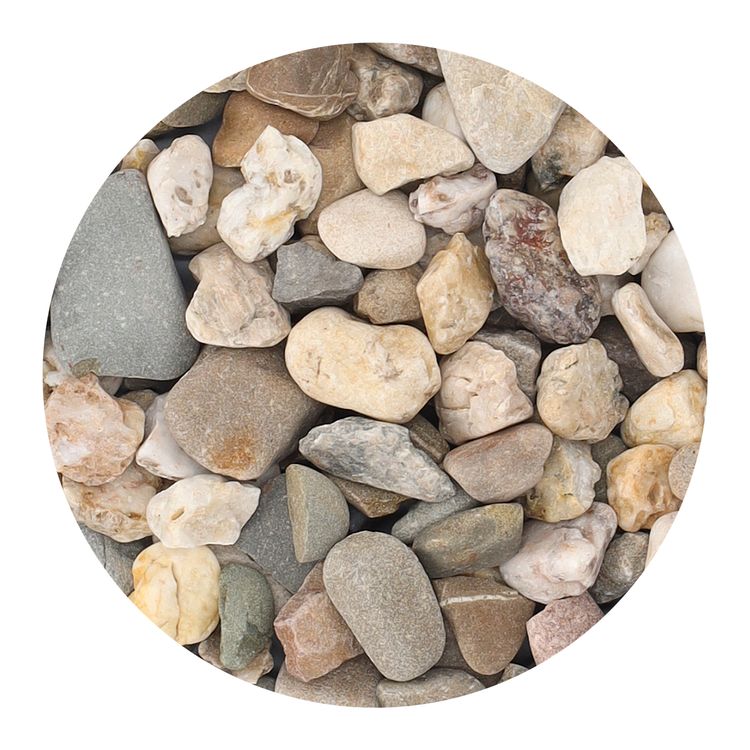 Stonewish grind bruin, wit 15-30mm 25kg