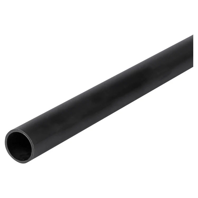 Akon installatiebuis PVC 3/4″ zwart 2m