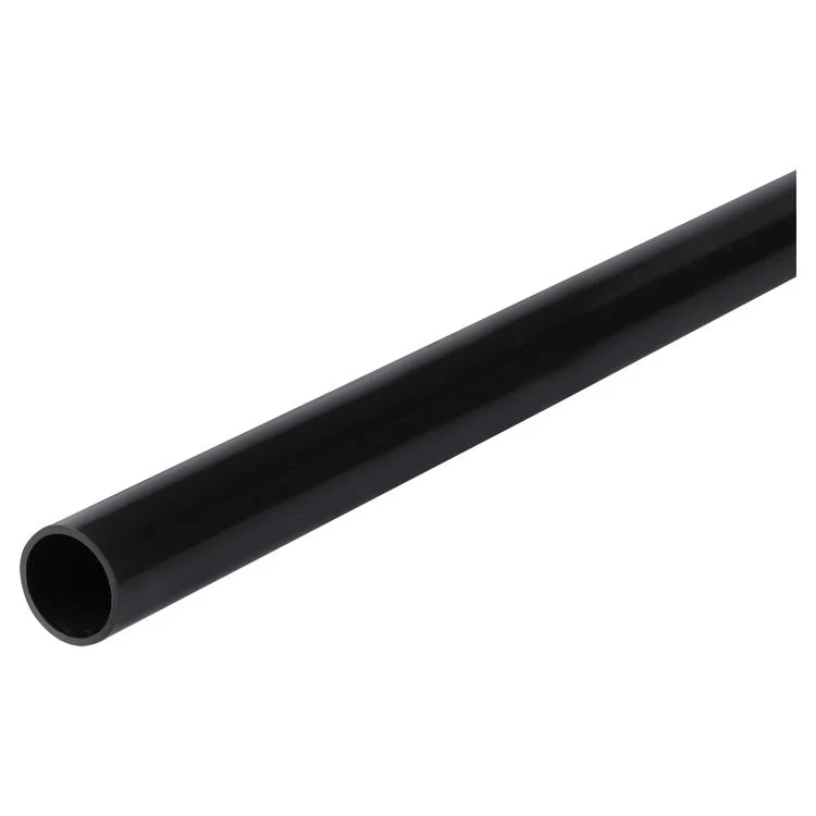 Akon installatiebuis PVC 5/8″ zwart 2m