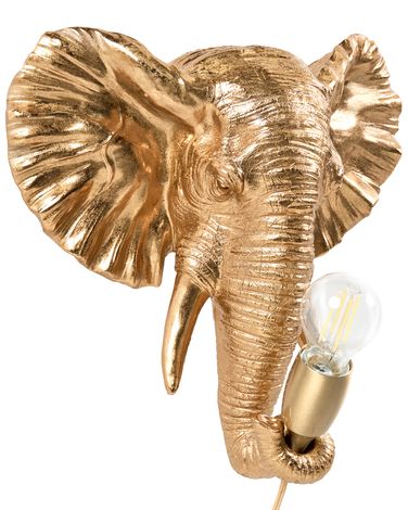 Wall Lamp Elephant ELEPHANTI Gold
