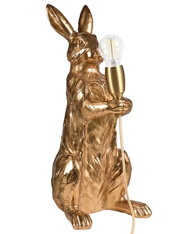 Tafellamp Konijn BUGS Goud